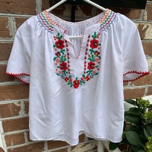 embroidered blouse